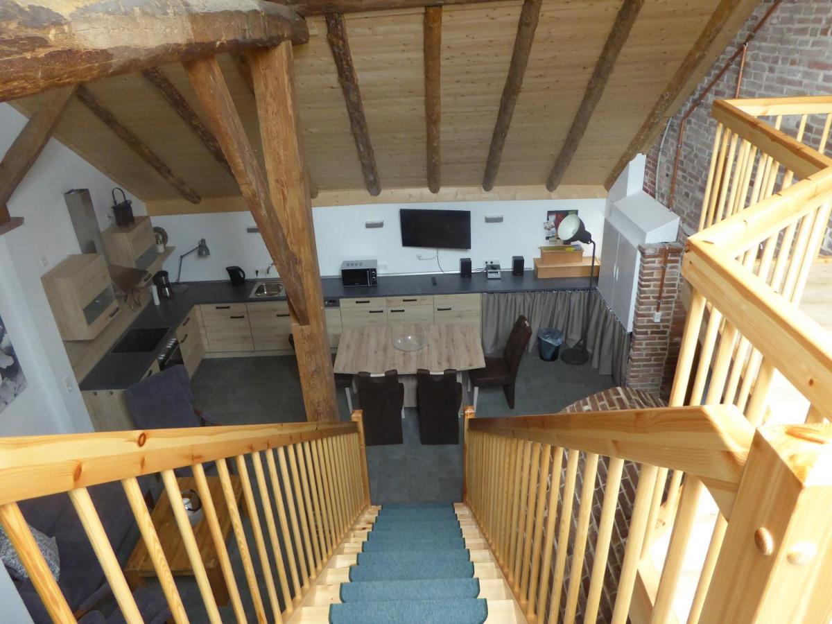 Ferienwohnung Gulf Im Gulfhof Am Kanal Grossefehn Luaran gambar