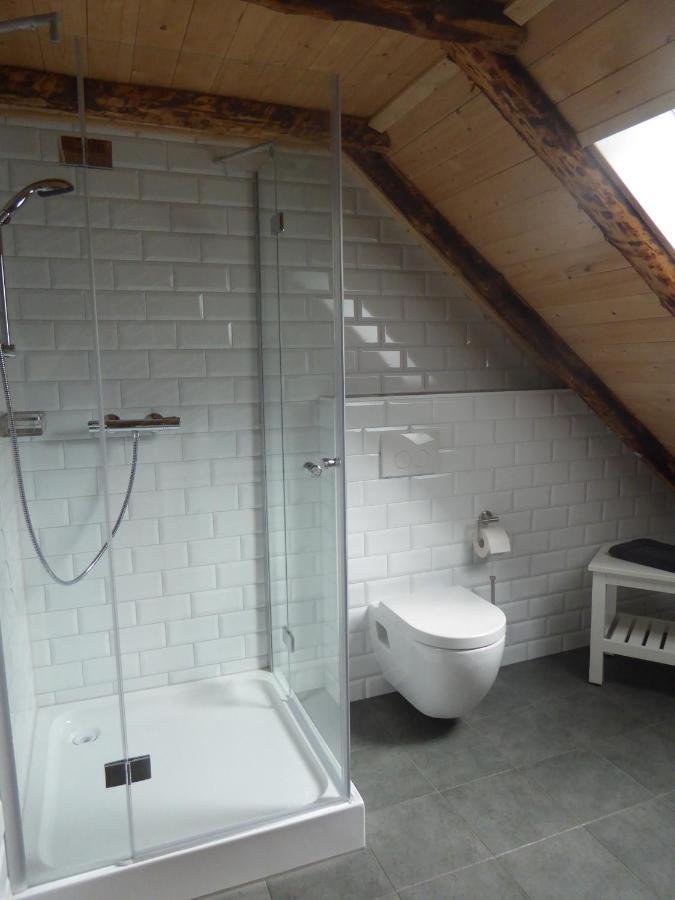 Ferienwohnung Gulf Im Gulfhof Am Kanal Grossefehn Luaran gambar